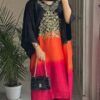 Kaftan pure silk 2 piece