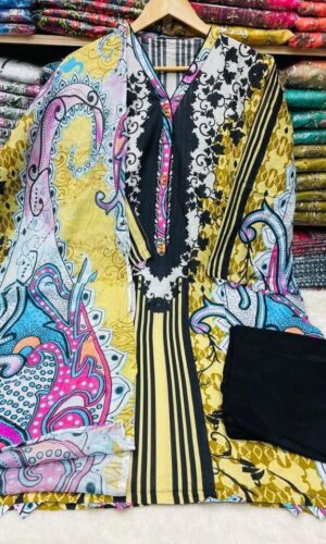 Cotton loan three piece