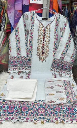 Cotton loan three piece