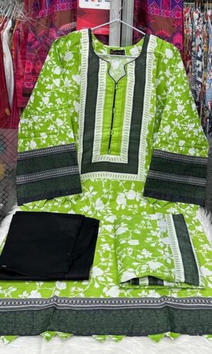 Cotton loan three piece