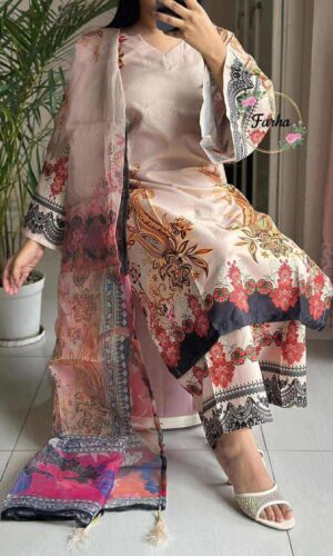 Dubai Silk Stitch Three Piece