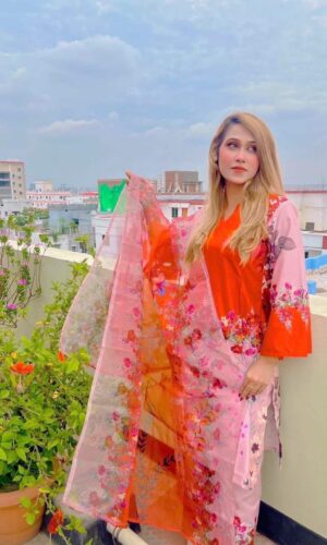 Dubai Silk Stitch Three Piece