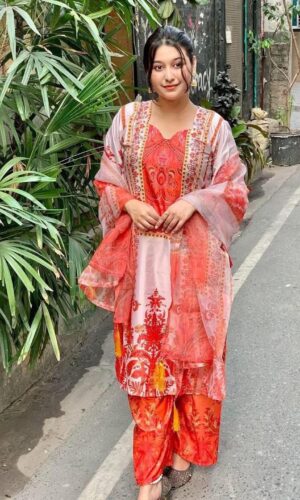 Dubai Silk Stitch Three Piece