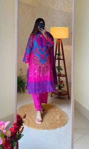 Cotton loan three piece