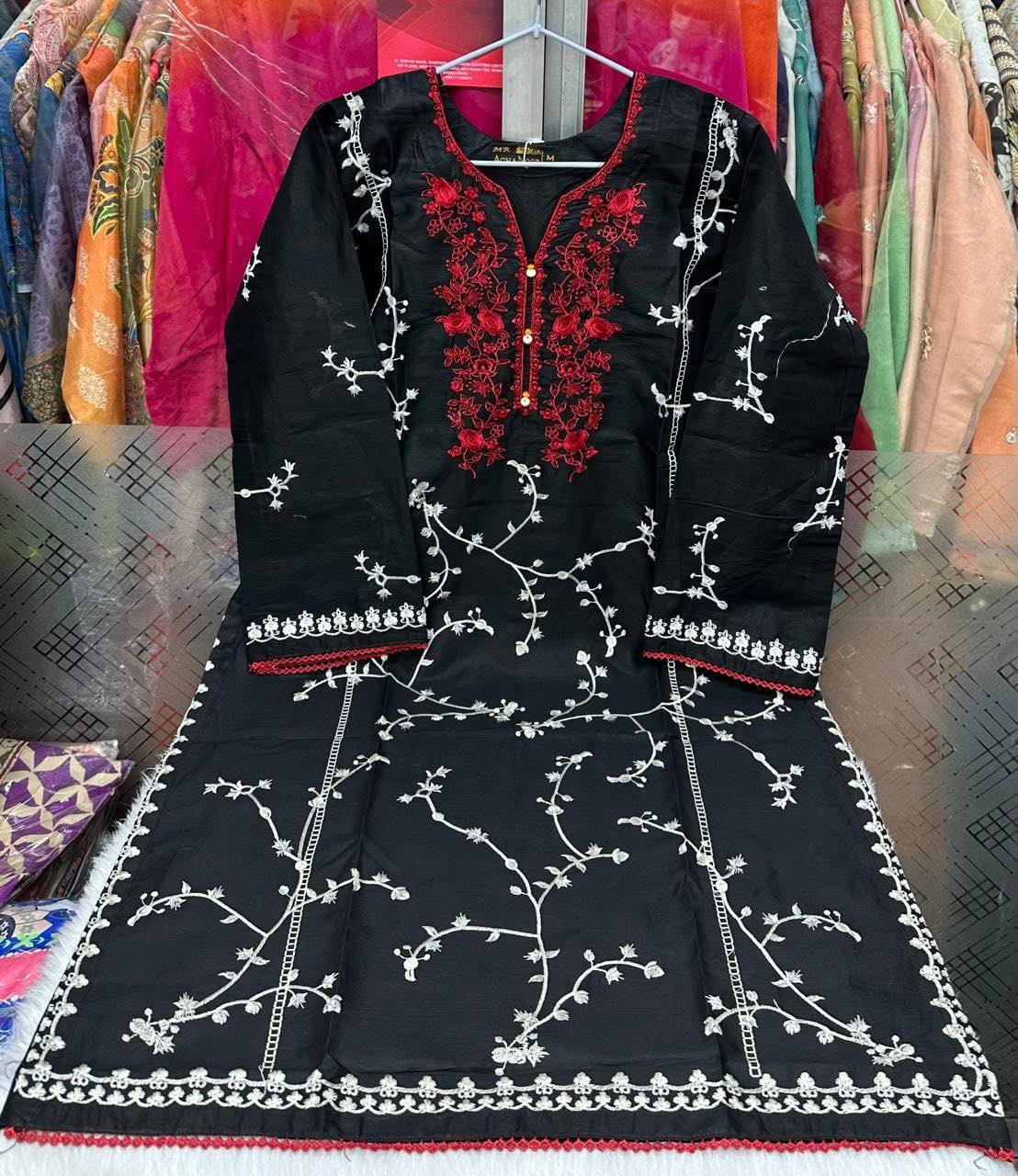 𝐀𝐠𝐡𝐚 𝐍𝐨𝐨𝐫 𝐂𝐨𝐭𝐭𝐨𝐧 𝟏𝐏𝐜 𝐰𝐢𝐭𝐡 𝐄𝐦𝐛𝐫𝐨𝐢𝐝𝐞𝐫𝐲 𝐖𝐨𝐫𝐤